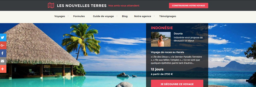 Websites for travelers