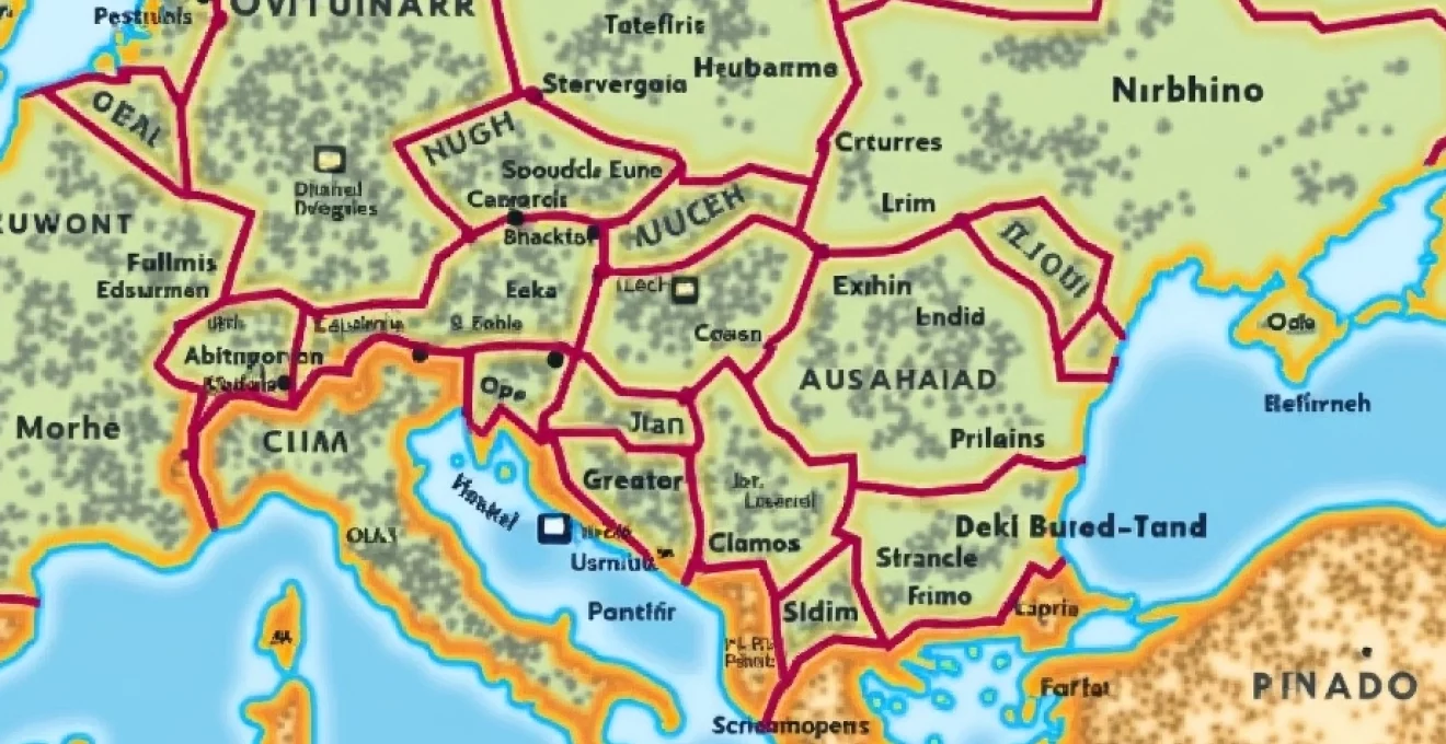 using-a-map-to-plan-trips-in-switzerland-and-austria